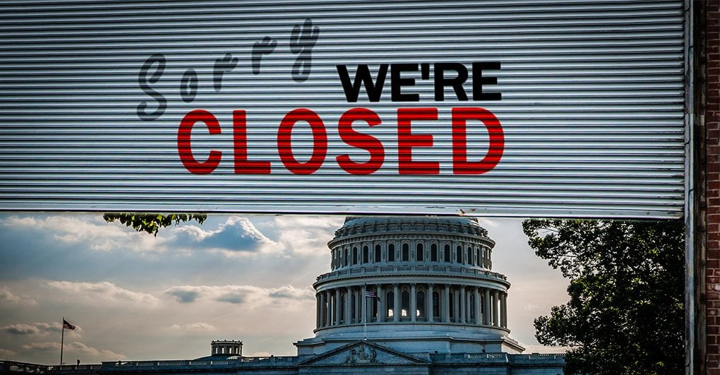 Government Shutdown Begins After Congress Fails to Agree