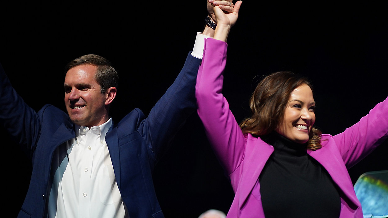In Deep Red Kentucky, Andy Beshear Wins Re-Election as Governor