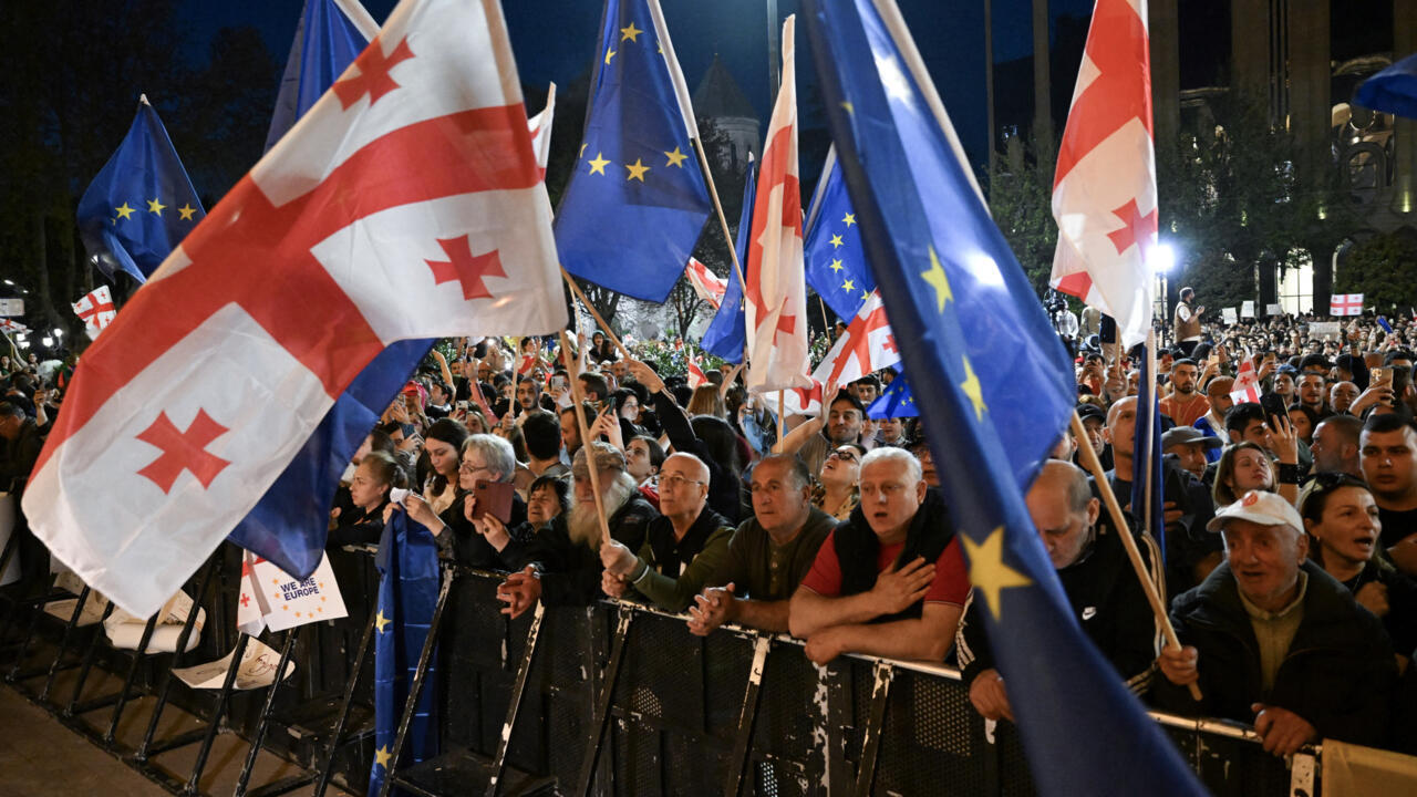 Tens of Thousands in Tbilisi Rally as Georgia Passes Controversial “Foreign Agents” Law